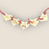 Five Heart Christmas Garland - Jamali Annay Designs_Just Makers