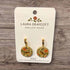 Floral Bird Wooden Dangle Earrings - Laura Draycott_Just Makers