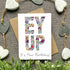 Floral Ey Up Birthday Card - HD Designs_Just Makers
