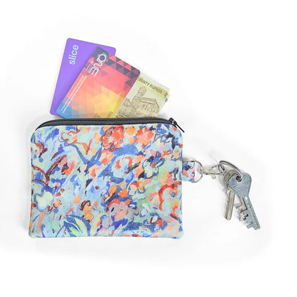 Flower Field Silk Pouch  - Pattern Passion_Just Makers