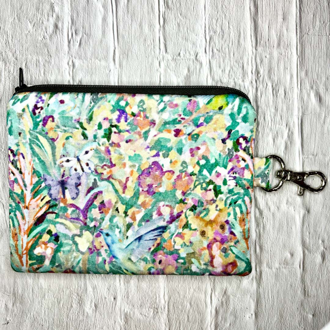 Flower Fields Silk Pouch  - Pattern Passion_Just Makers