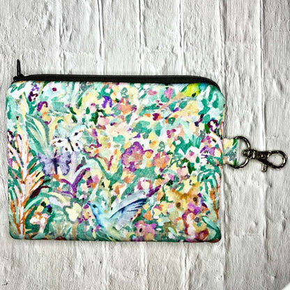 Flower Fields Silk Pouch  - Pattern Passion_Just Makers