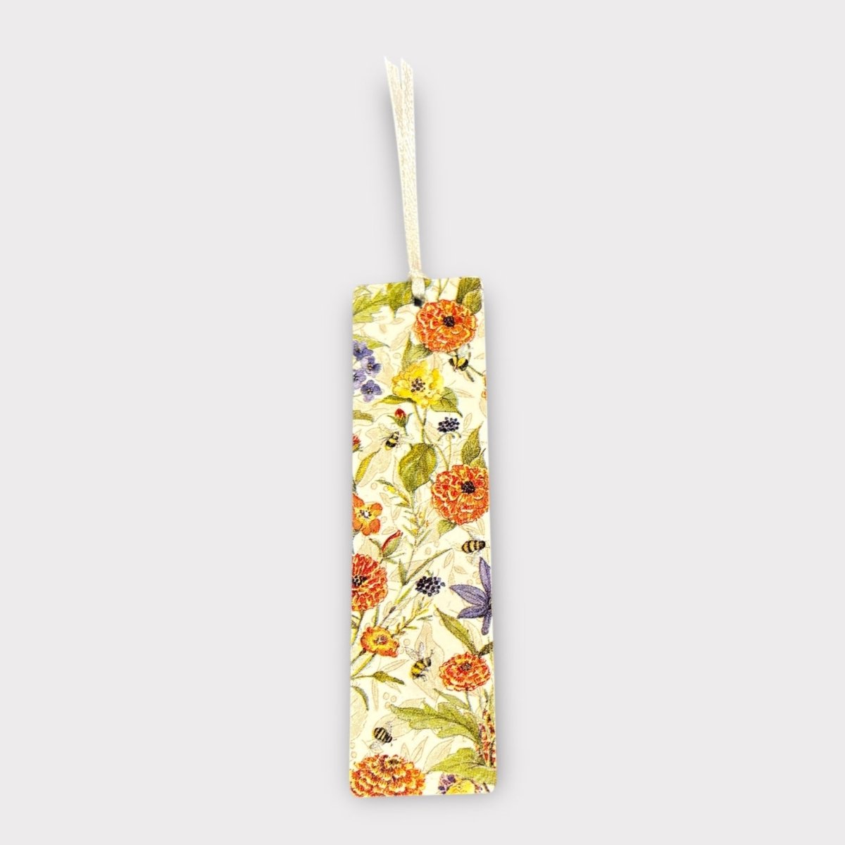 Flowers and Bees Small Bookmark - Sarah Tustin - Just Makers Sarah Tustin