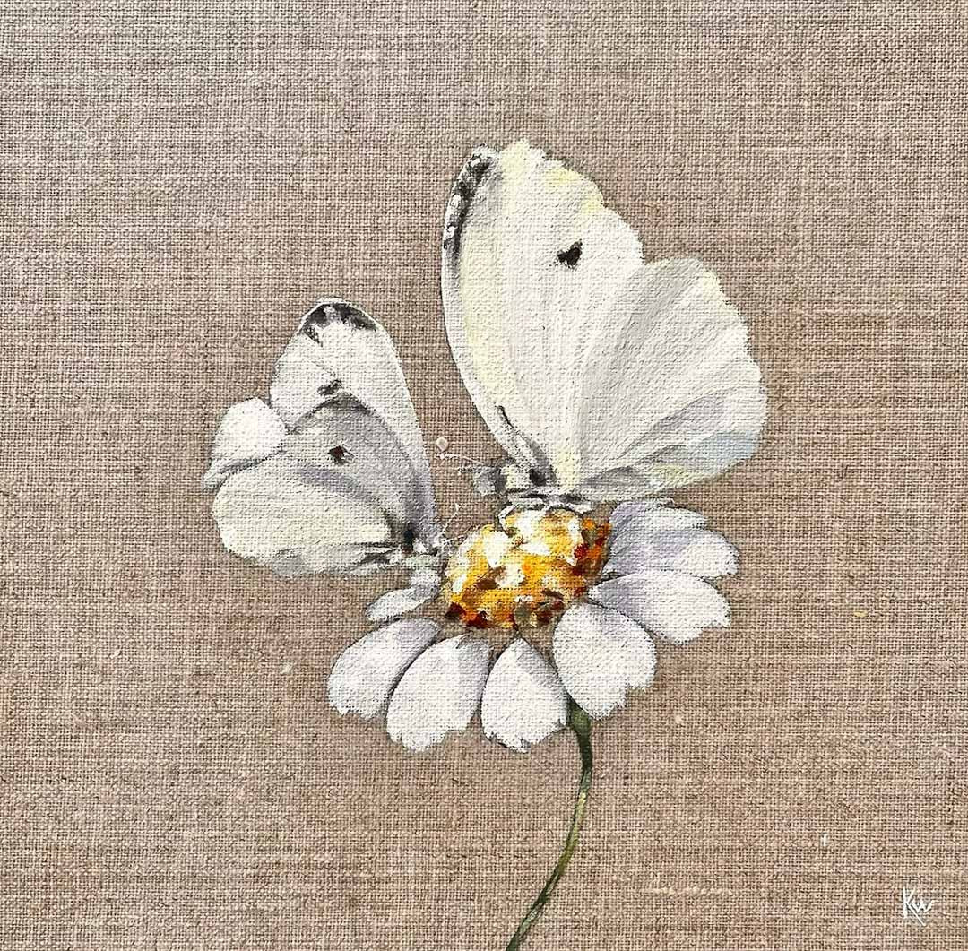 Flutter Together Greeting Card - Katherine Whitby_Just Makers