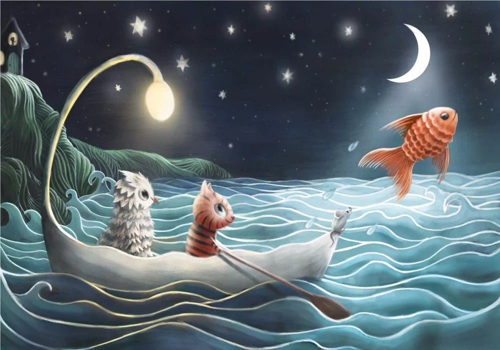 Follow the Leader Greeting Card - Demelsa Haughton - Just Makers Demelsa Haughton Illustration