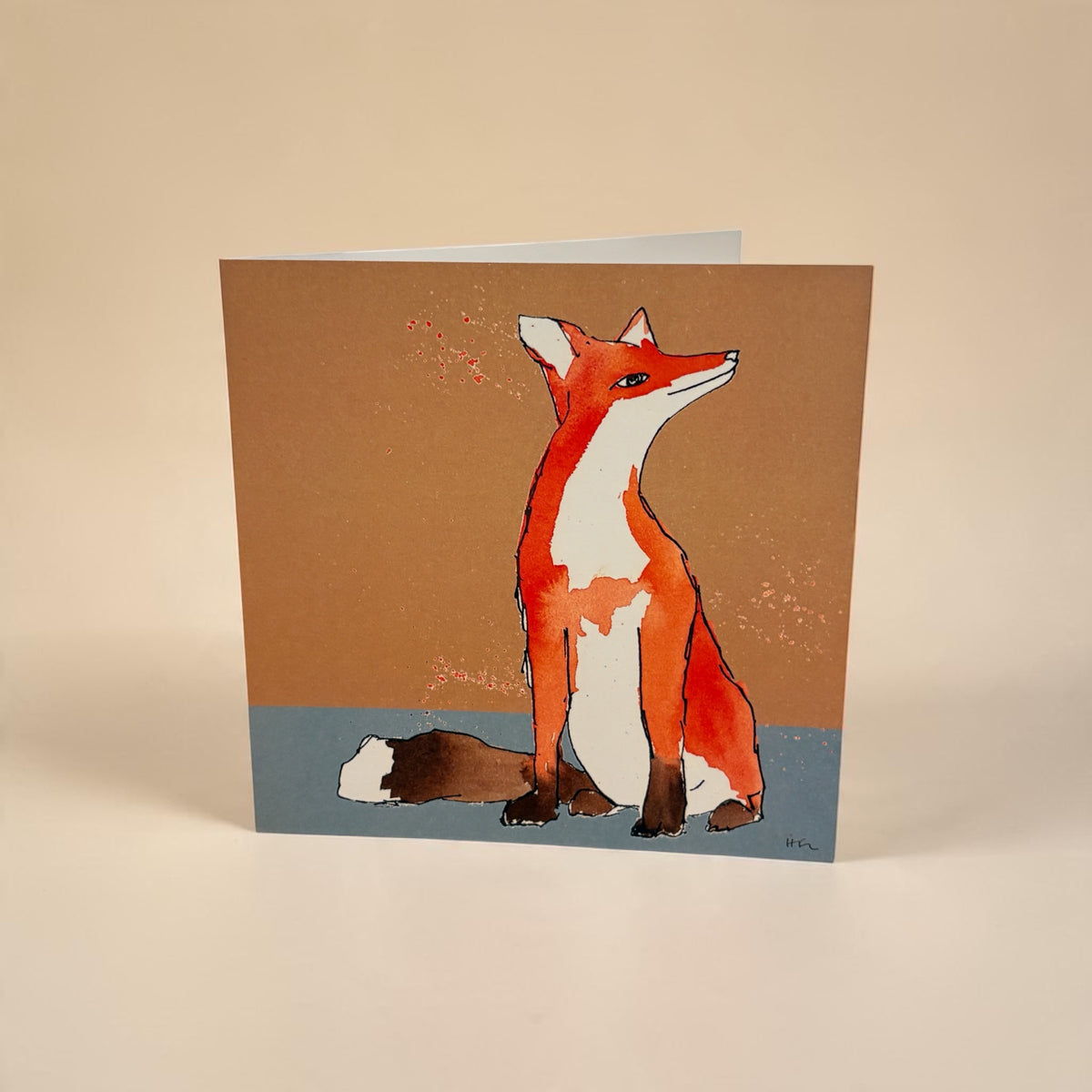 Fox Card - The Proverbial Hare_Just Makers