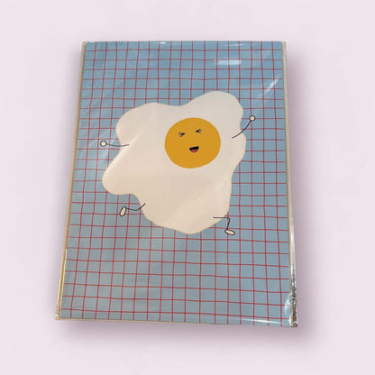 Fried Egg Print - Rat Bean Kat_Just Makers