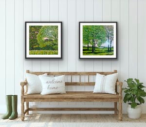From Harwood to Almscliffe Crag Giclee Print Unframed - Sarah Jane Nicholls_Just Makers