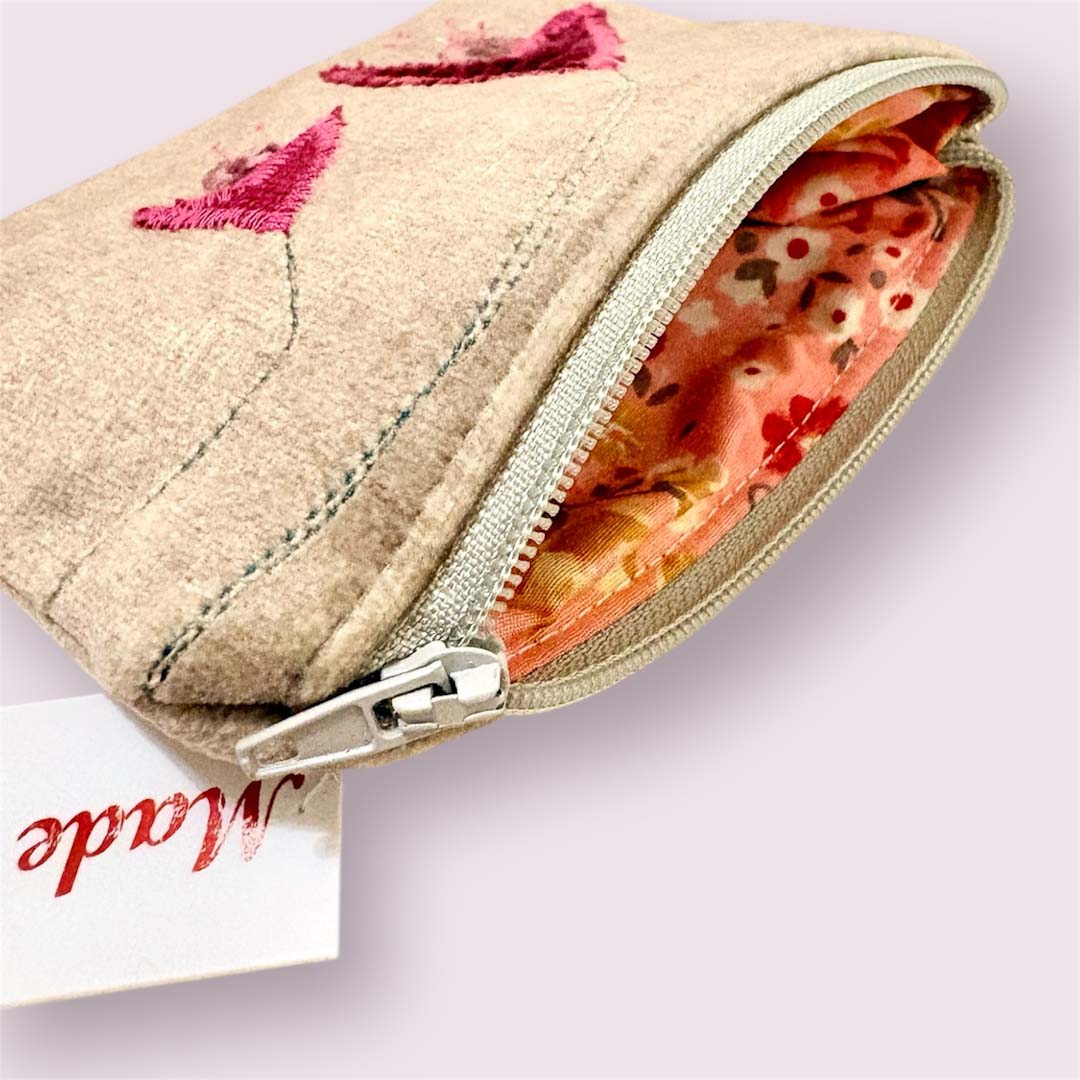 Fuchsia Purse Made by Marianne_Just Makers