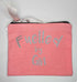 Fuelled by Gin Glitter Purse - Touchy Feely Textiles_Just Makers