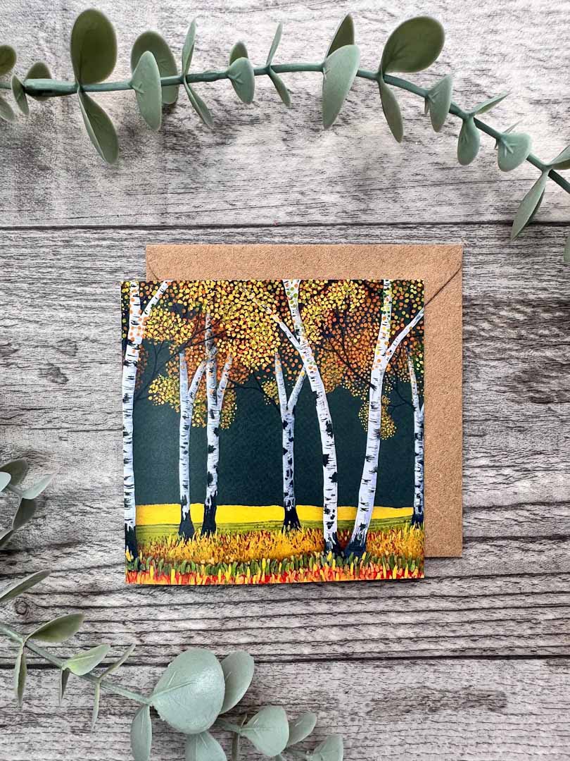 Glass Forest Mini Card - Sarah Jane Nicholls_Just Makers