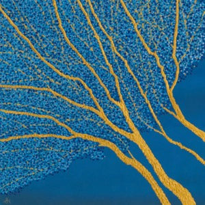 Golden Tree Giclee Print Unframed - Sarah Jane Nicholls_Just Makers