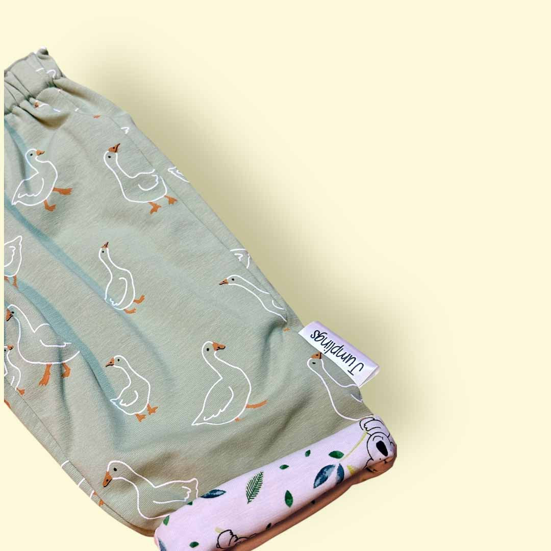 Goose and Koala Reversible Trousers 6-12 Months - Jumplings Clothes_Just Makers