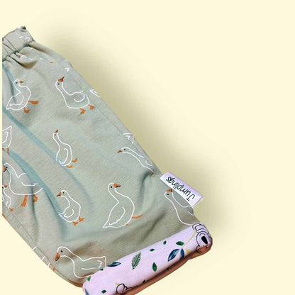 Goose and Koala Reversible Trousers 6-12 Months - Jumplings Clothes_Just Makers