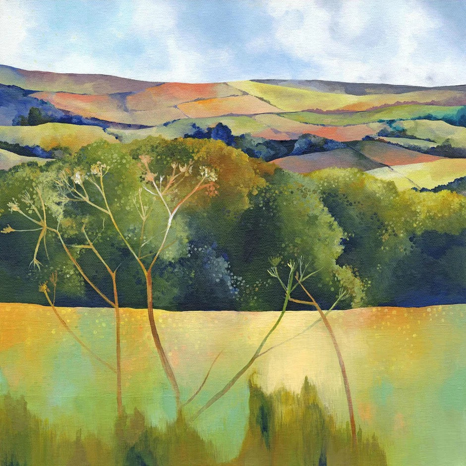 Grasses and Woods Ltd Edition Giclée Print - Julia Ogden_Just Makers