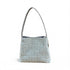 Grey 100% Wool Bucket Handbag - Amanda Scott_Just Makers