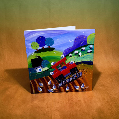 Grubs Up Greeting Card - Nikky Corker_Just Makers