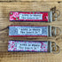 HOME Is Where The Heart Is Key Ring - Touchy Feely Textiles_Just Makers