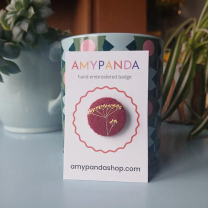 Hand_Embroidered_Floral_Badge_-_AmyPanda_Just Makers