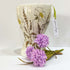 Hand Painted White Flower Vase - Jenny Blue Art_Just Makers