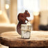 Hand Painted Wooden Squirrel on Stand - Jenny Blue Art_Just Makers