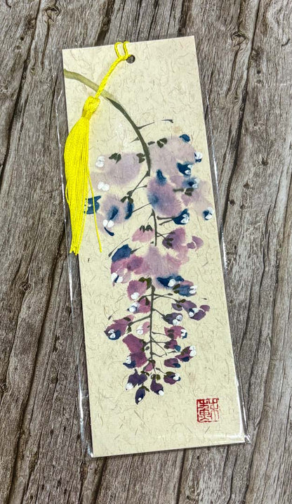 Handpainted Blossom Bookmark - Su Yao_Just Makers