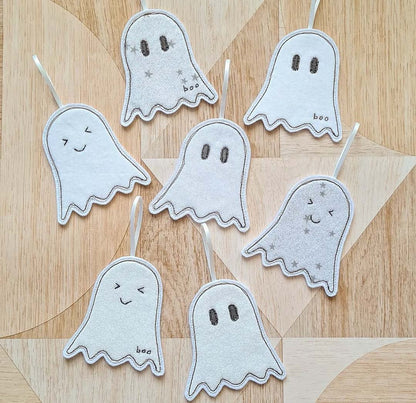 Hanging Fabric Ghost - Alice and Audrey - Just Makers Alice &amp; Audrey