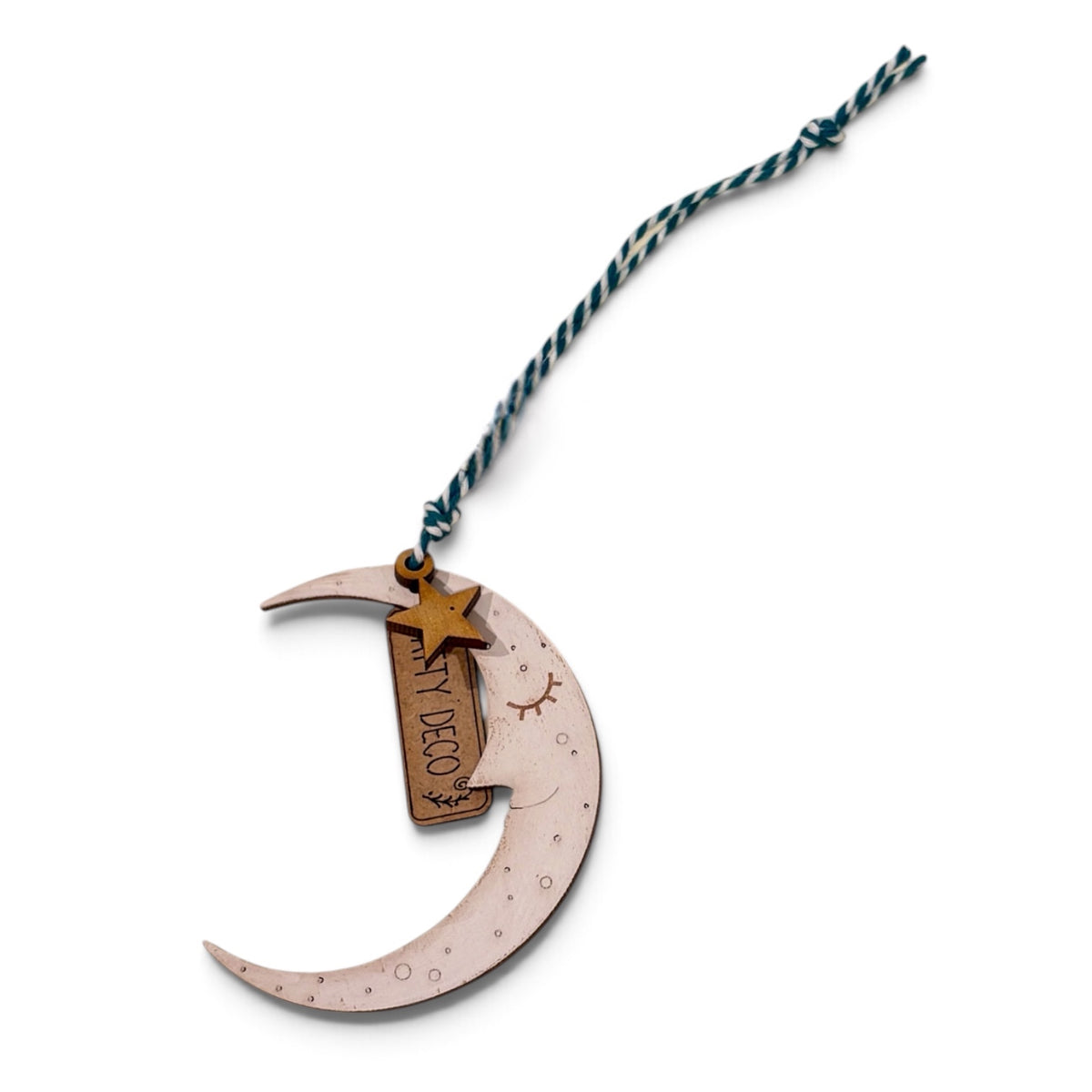 Hanging Moon Decoration - Natty Deco_Just Makers