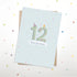 Happy 12th Birthday Card - Scribble & Print Co_Just Makers