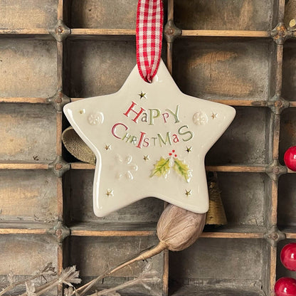 Happy Christmas Star - Jamali Annay Designs_Just Makers