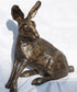 Hare Alert Sculpture Ltd Edition of 500 – John Rattenbury_Just Makers