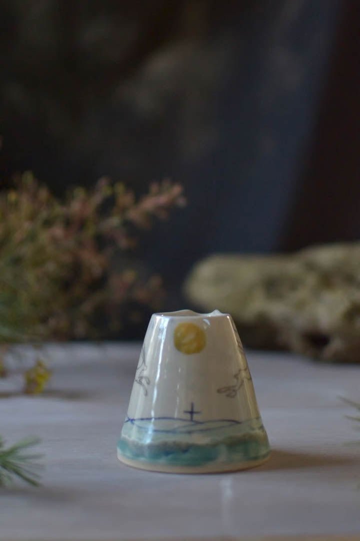 Lorna Gilbert: Hare Pourer - Just Makers Lorna Gilbert Ceramics