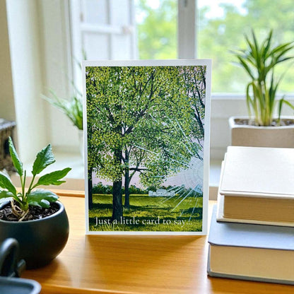 Harewood Walk A5 Greeting Card by Sarah Jane Nicholls_Just Makers