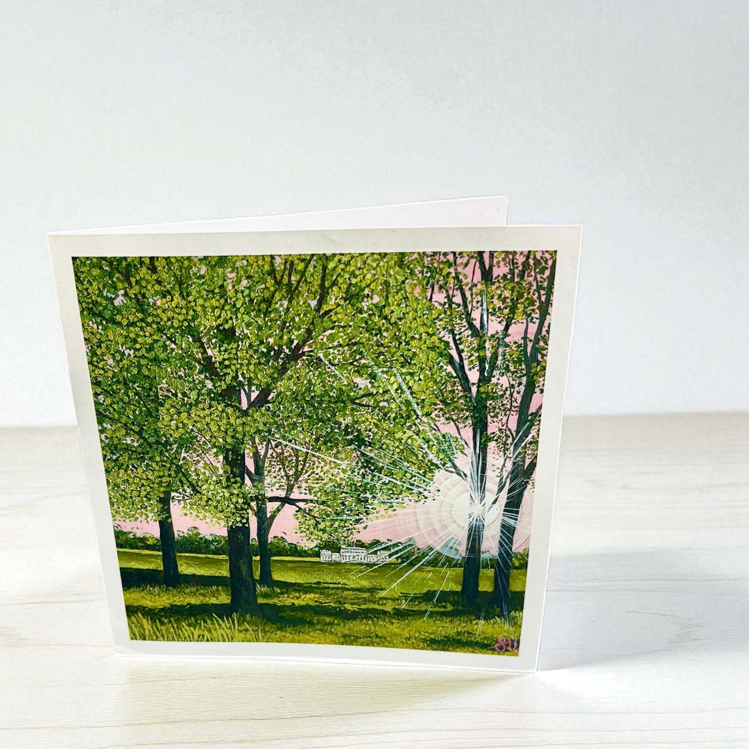 Harewood Walk Greeting Card - Sarah Jane Nicholls_Just Makers