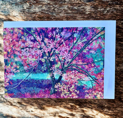 Harmony Greeting Card - Fiona Robertson_Just Makers