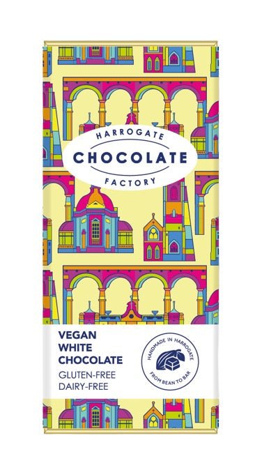 Harrogate Chocolate Factory Bar - White Chocolate - Just Makers Harrogate Chocolate Factory