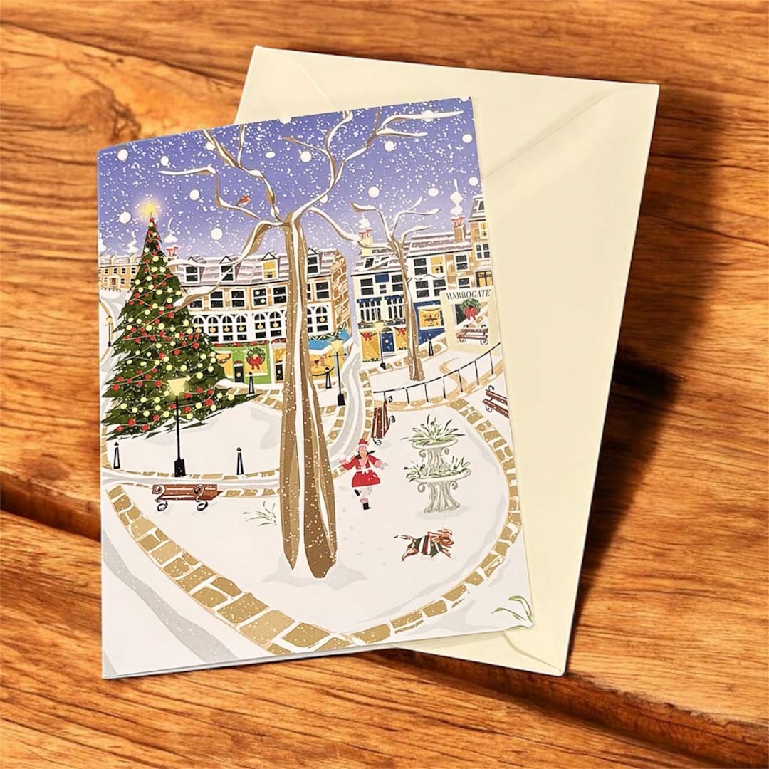 Harrogate , North Yorkshire Christmas Card - Lizzie Anthony_Just Makers