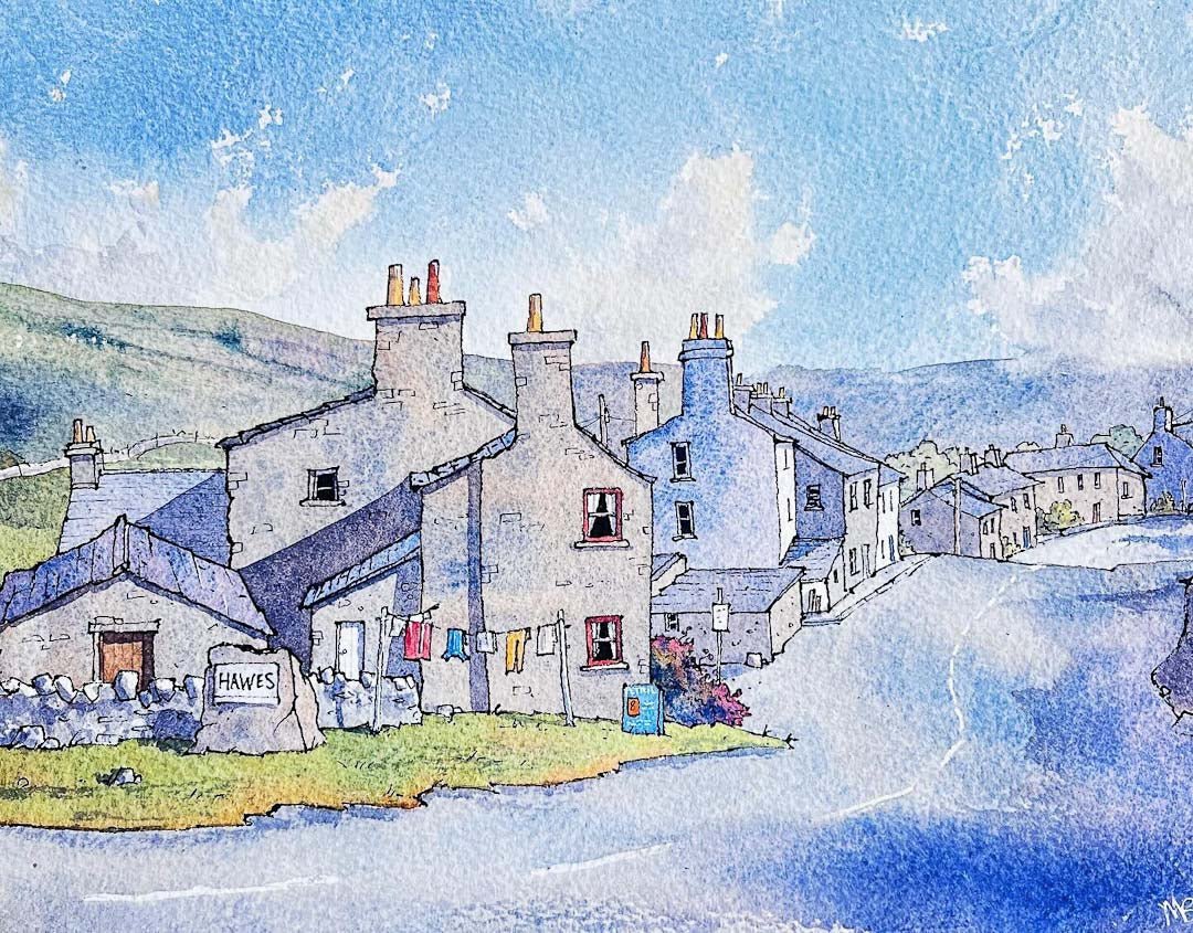 Hawes Greeting Card - Matty Burnham - Just Makers Matty Burnham