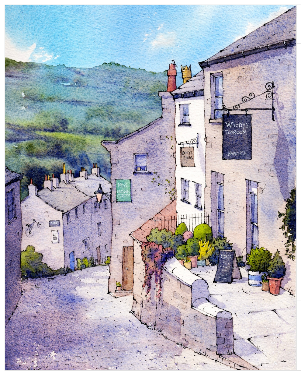 Haworth A5 Mounted Print - Matty Burnham_Just Makers