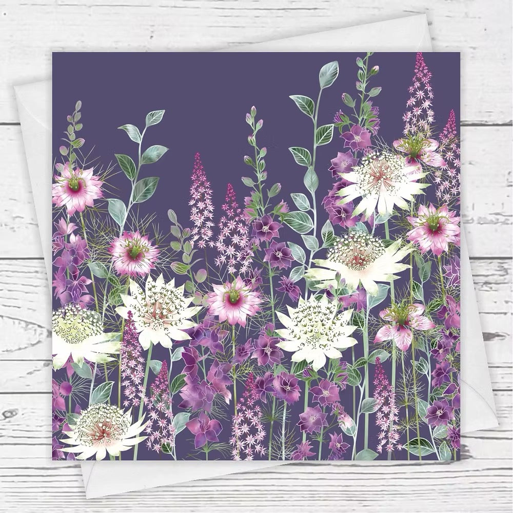 Heavenly Evening Greeting Card - Fiona Calder_Just Makers