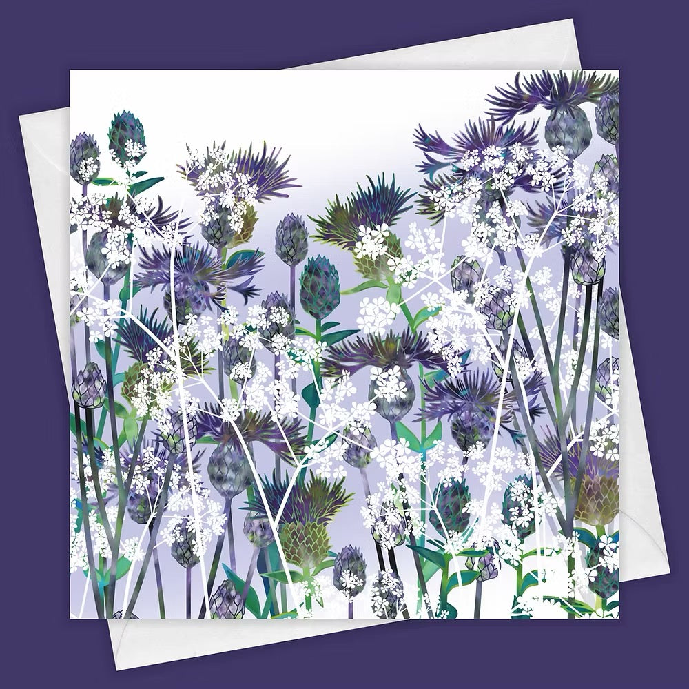 Heavenly Hedgerow Greeting Card - Fiona Calder_Just Makers