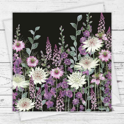 Heavenly Night Greeting Card - Fiona Calder - Just Makers Fiona Calder Designs