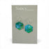 Hex Waterlily Earrings - Nancy Jones_Just Makers