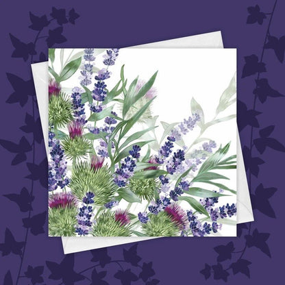 Hints of the Highlands Greeting Card - Fiona Calder - Just Makers Fiona Calder Designs