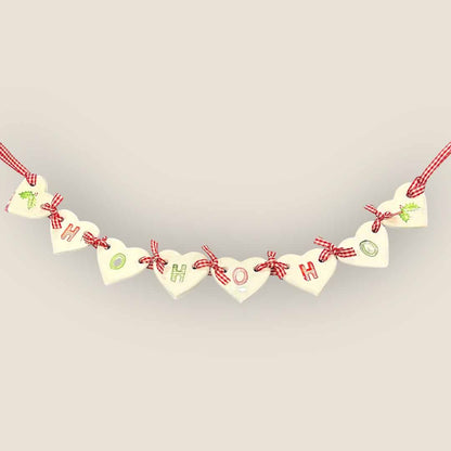 Ho Ho Ho Christmas Garland - Jamali Annay Designs_Just Makers