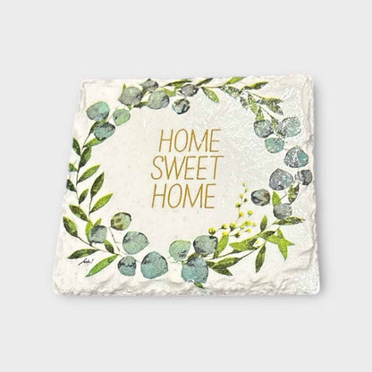 Home Sweet Home Coaster Slate - Sarah Tustin - Just Makers Sarah Tustin