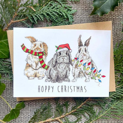 Hoppy Christmas Card - HD Designs_Just Makers