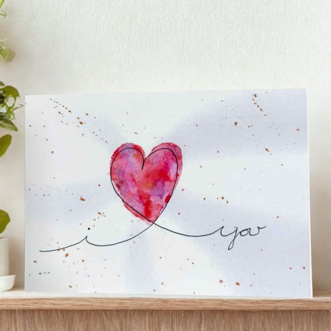 I Heart You Card - Beverley Holgate_Just Makers