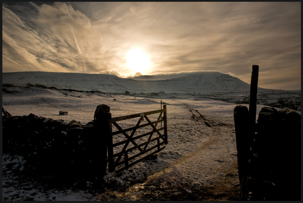 Ingleborough in the Snow Photograph - Paula Beaumont Adventures_Just Makers