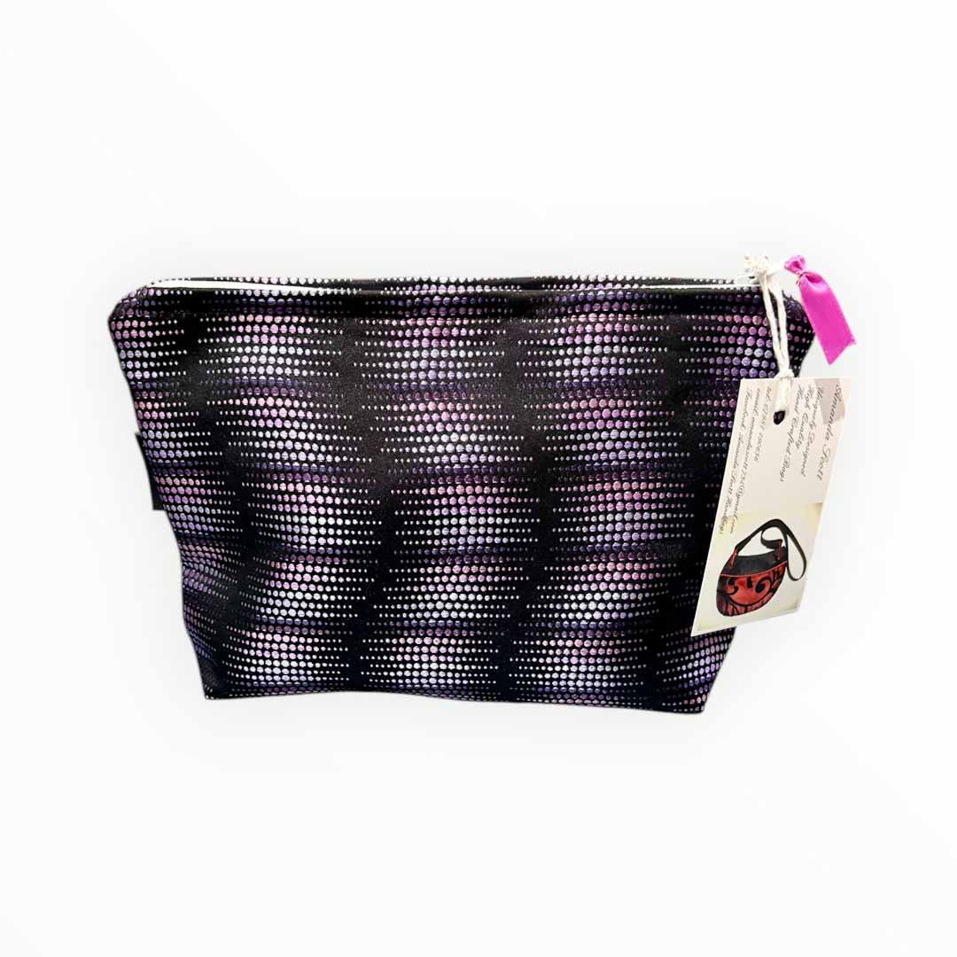 Italian Silk Make Up Bag - Amanda Scott_Just Makers